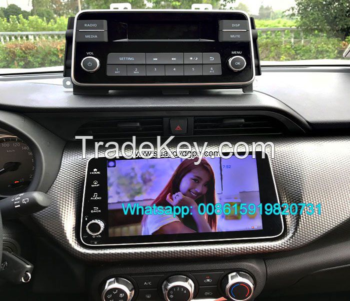 Micra 2017 radio Car android wifi GPS navigation camera