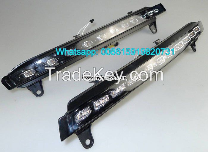 LED DRL Daytime Running Lights Driving Turn Signal for Audi Q7