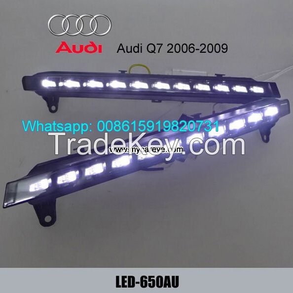 LED DRL Daytime Running Lights Driving Turn Signal for Audi Q7