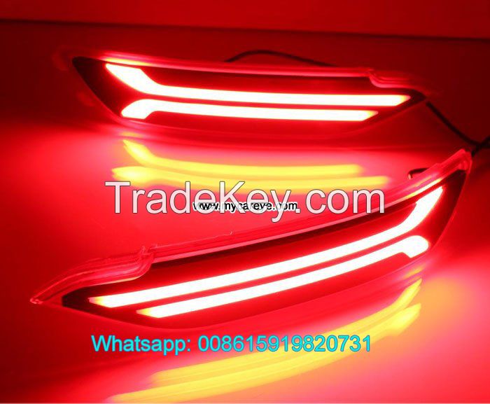 Car LED running Bumper Turn Signal Brake Lights for Hyundai Tucson