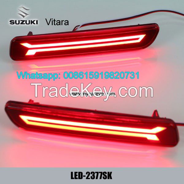 Car LED running Bumper Brake Lights lamps for Suzuki Vitara