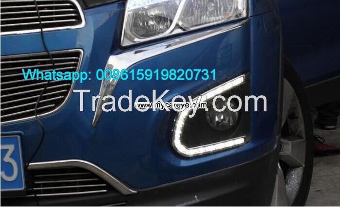 Car DRL car daytime running lights auto front daylight sale for Chevrolet Tracker