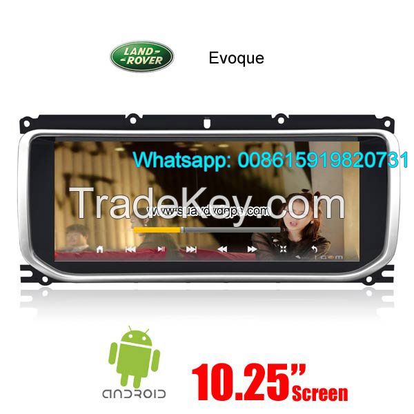 Car stereo radio GPS android navigation wifi for Land Rover Evoque