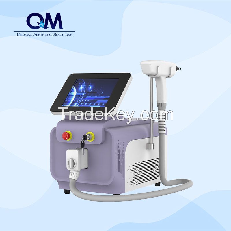 Portable Q-switch Nd:YAG Laser Tattoo Removal Pigmentation Removal Car