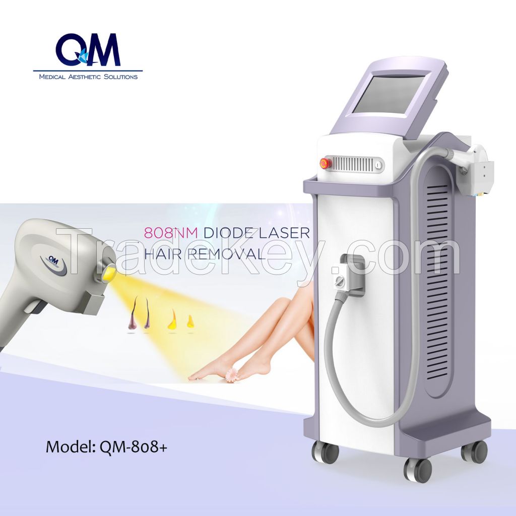 Triple Wavelength 755nm+808nm+1064nm Diode Laser Hair Removal System