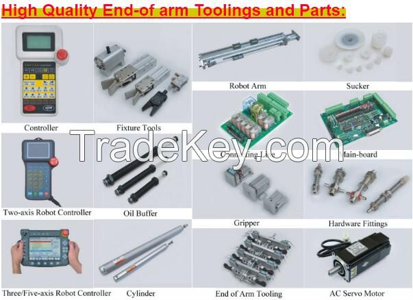 Five axis Robot arm for injection mould machinery