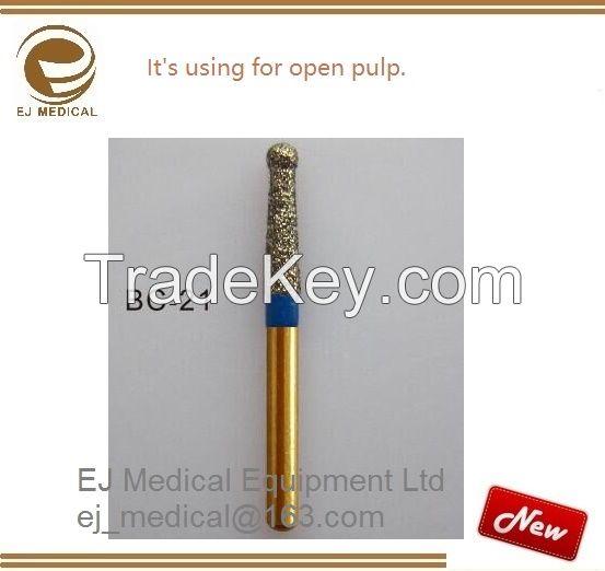 Dental diamond burs golden color EJ Medical