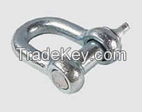 COMMERCIAL GRADE SCREW PIN CHAIN SHACKLE U.S TYPE