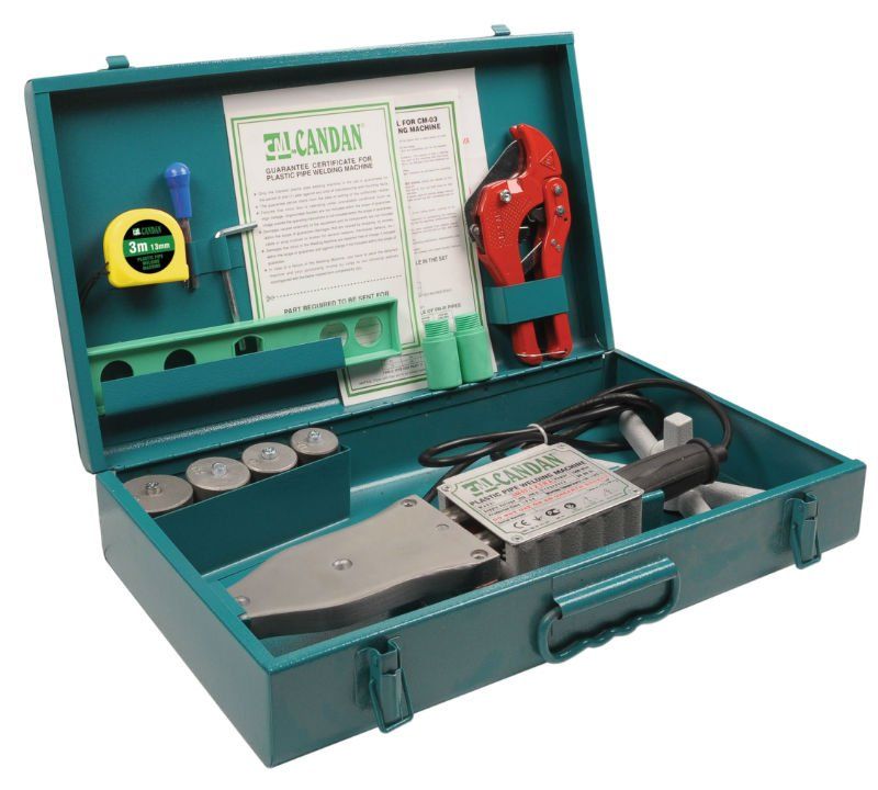 Plastic pipe welding equipment CM-3 WV EXTRA