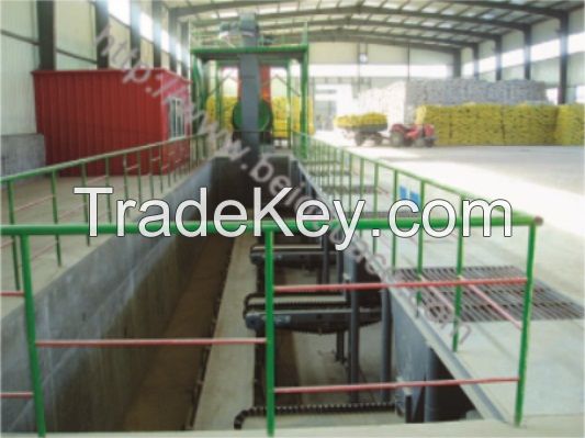 Belt-scale-batching Fertilizer Blending Line