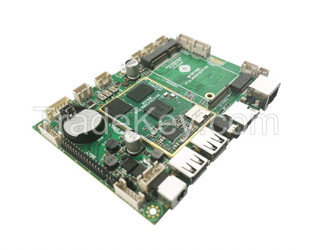 Android linux motherboard ARM Quad core Allwinner A40i 1.2GHz onboard WiFi/BT Embedded industrial main board