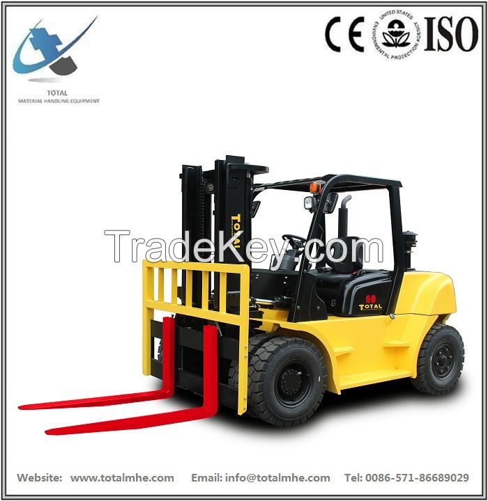 7ton Diesel Forklift With Isuzu 6BG1 Engine