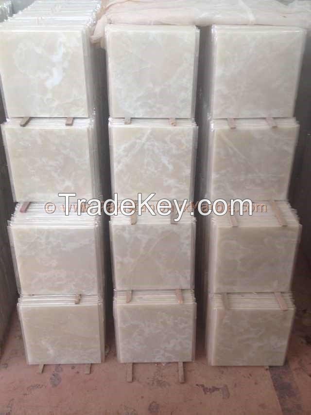 PURE WHITE ONYX TILES COLLECTION