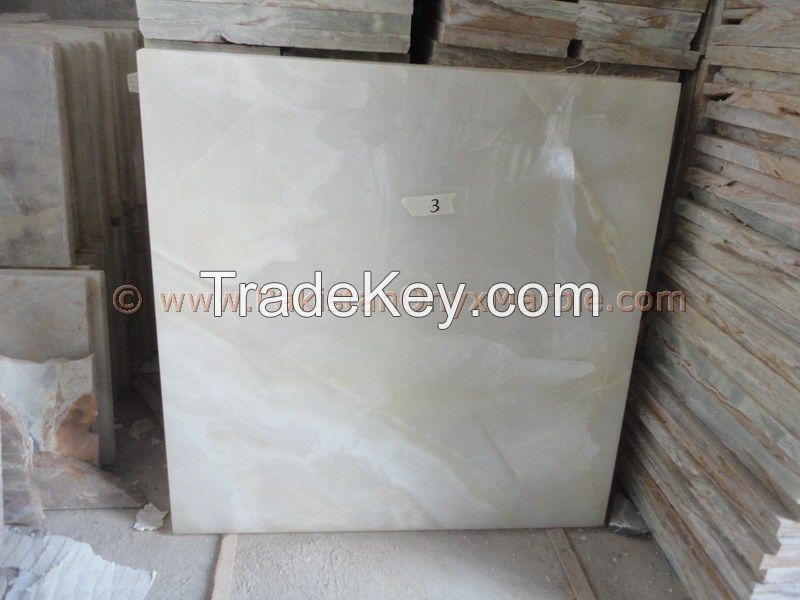 PURE WHITE ONYX TILES COLLECTION