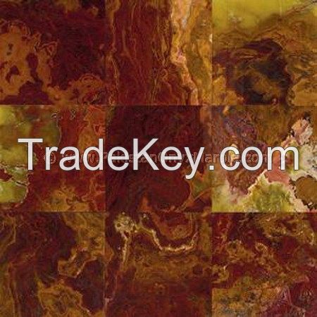 MULTI RED ONYX TILES COLLECTION