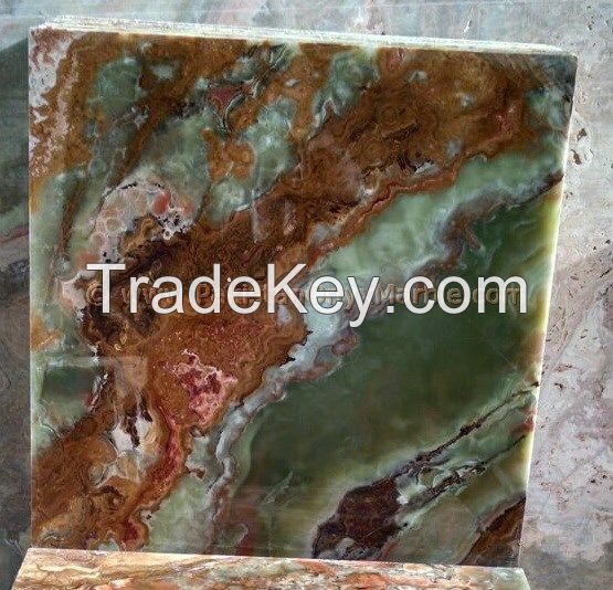 MULTI GREEN ONYX TILES COLLECTION