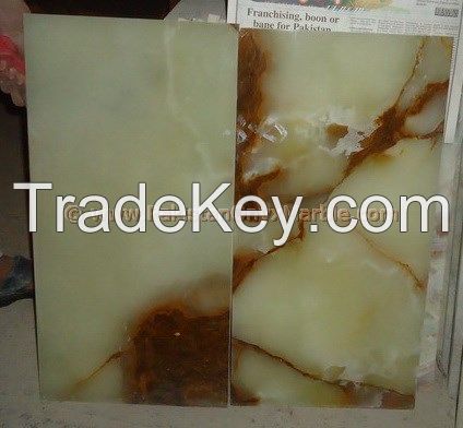 LIGHT GREEN ONYX TILES COLLECTION