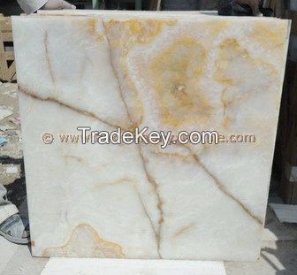 WHITE ONYX TILES COLLECTION