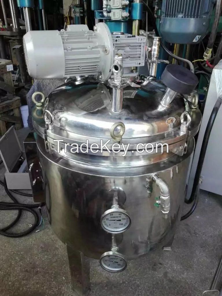 Stainless Steel Reactor, Mixing Tank,