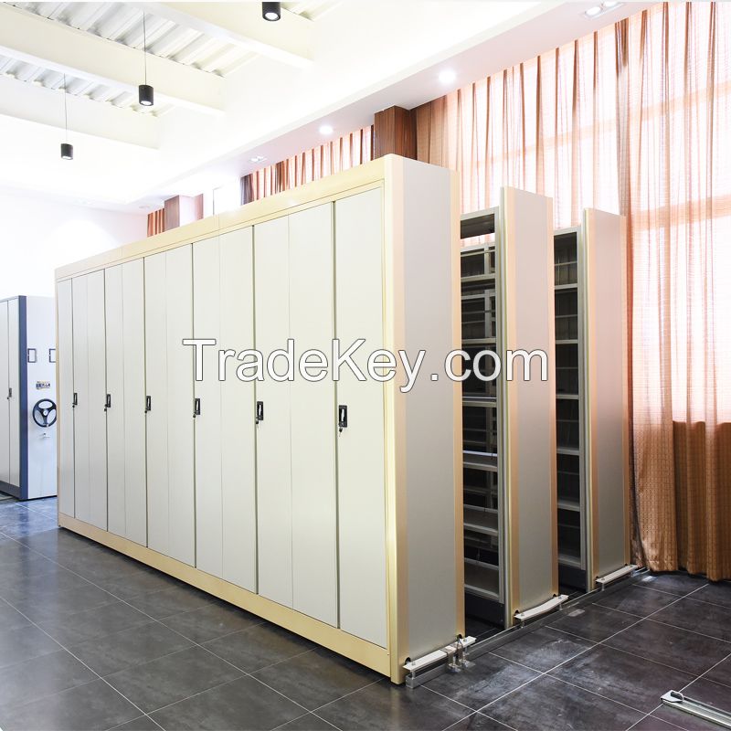 Anti-dumping Intelligent Library Shelving Cabinet with No Track