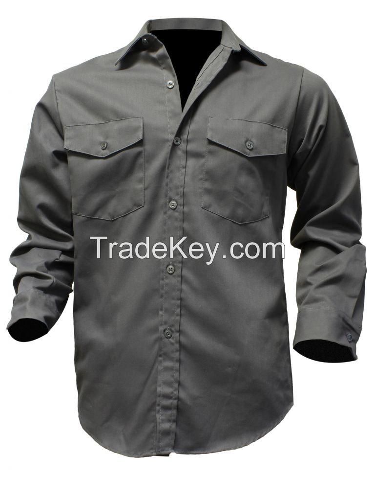 Poly Cotton Work Shirt 65% Polyester/35% Cotton