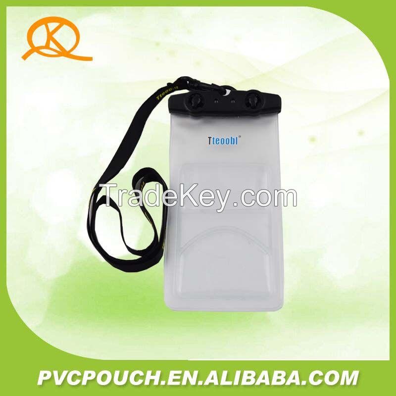 Waterproof PVC Cellphone Holder Neck Bag