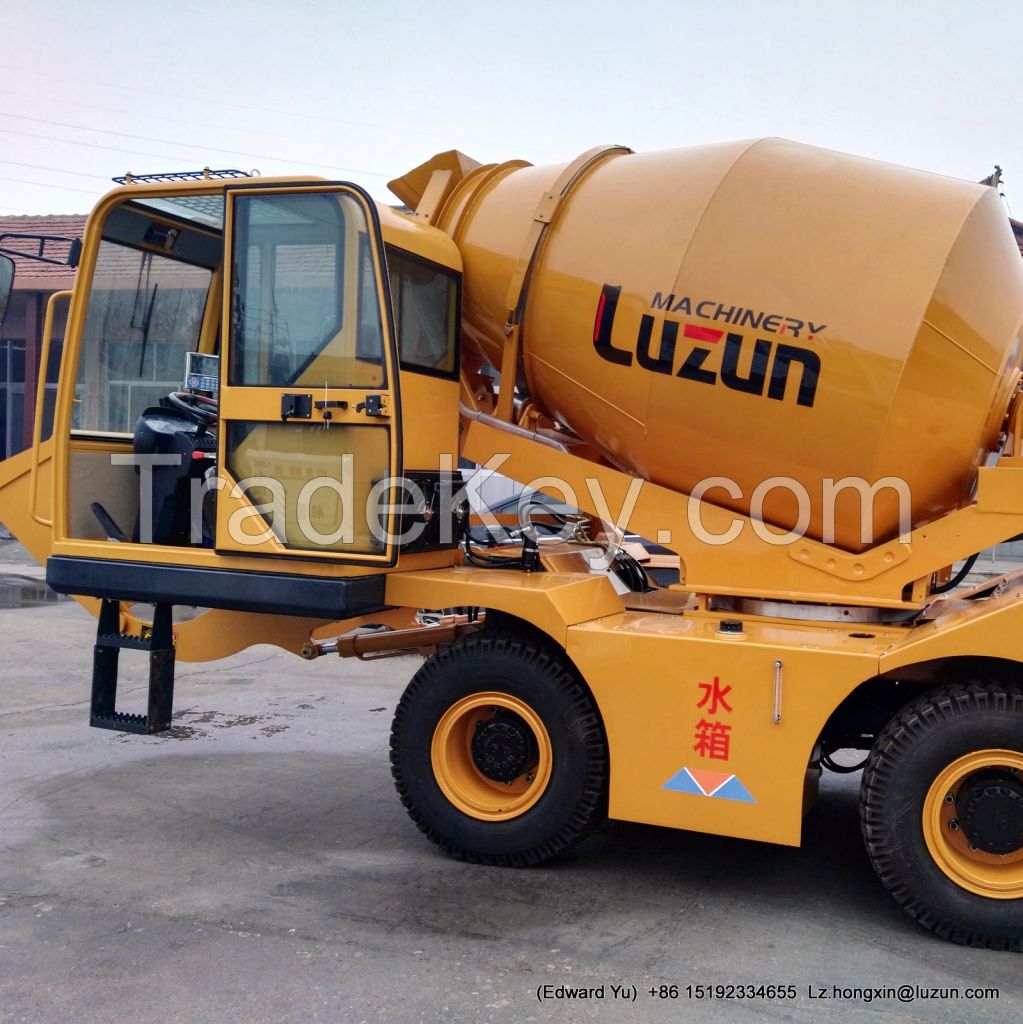 Self Loading concrete mixers