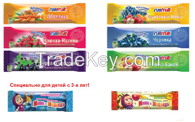 Fruit candy bar