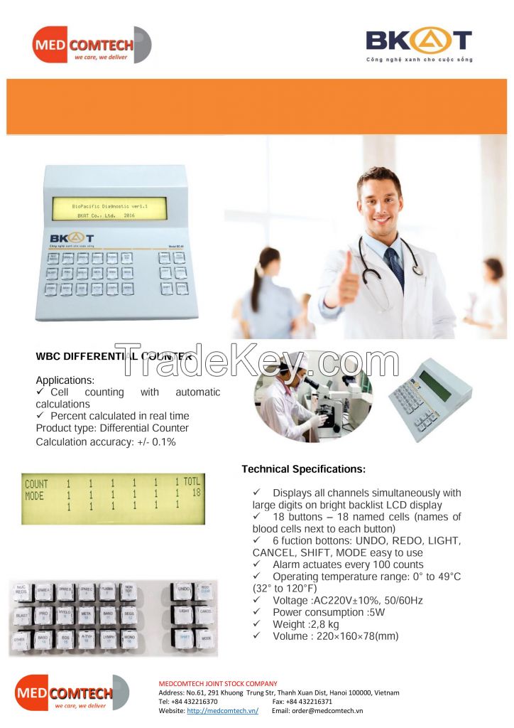 White Blood Cell Differential Counter