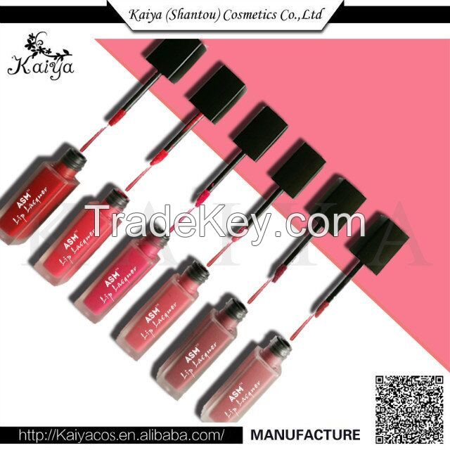 OEM Wholesale Unique Cosmetic Makeup Pink Lipgloss No Labels Moisture Matte Lipgloss