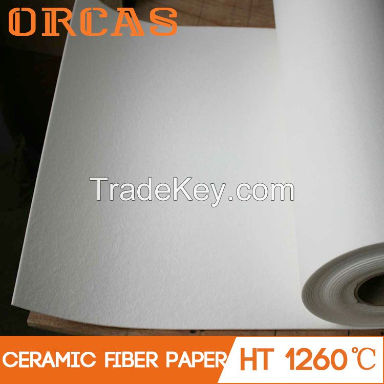 Wholesale 1260 heat resistant paper ceramic fiber paper
