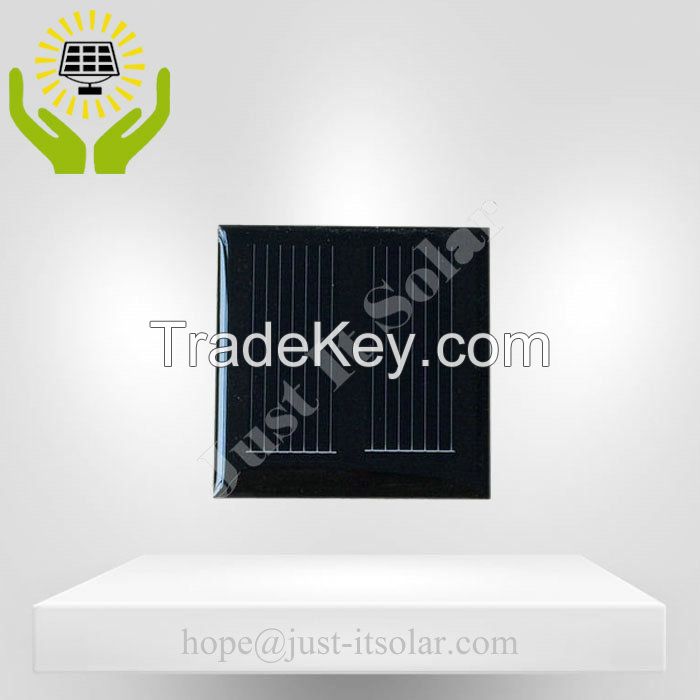 1V 200mA 50*50mm Epoxy Resin Mini Solar Panel