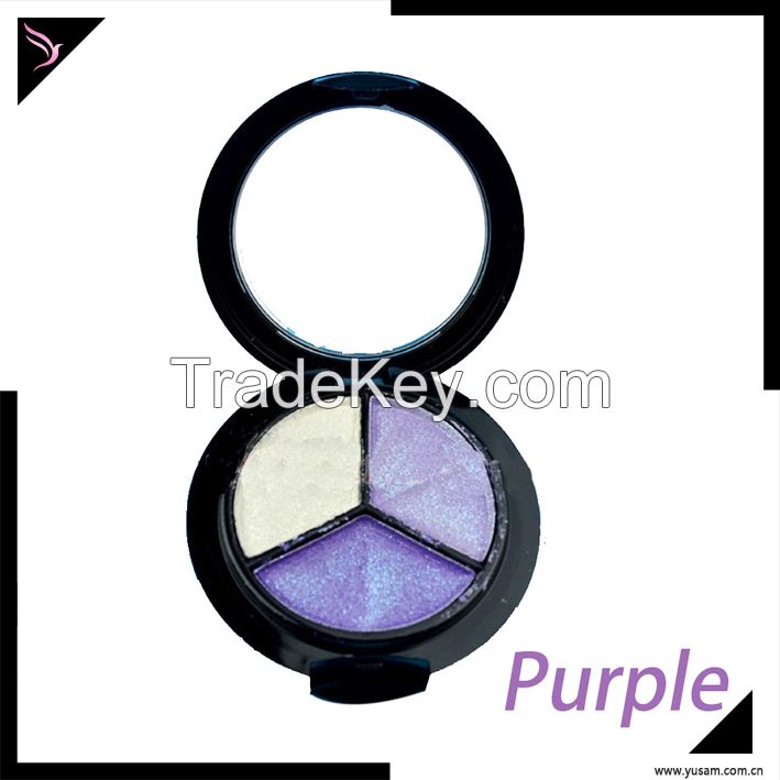 3 Colors Professional Cosmetics Cheaper Eyeshadow