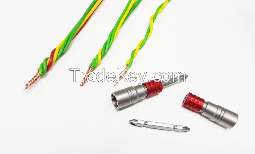 Wire twisting tool for elecricians and construction companies (T-Line)