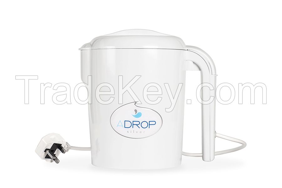 ADROP Silver portable water ioniser