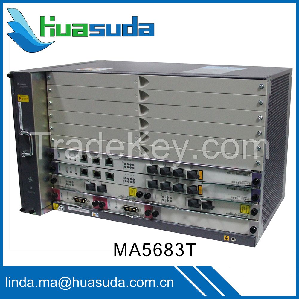 Huawei MA5600T MA5680T GPON EPON OLT 10G PON equipment Ethernet P2P optical access FTTx network