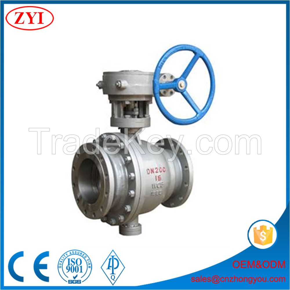 2PC Stainless Steel CF8M Float Type Ball Valve