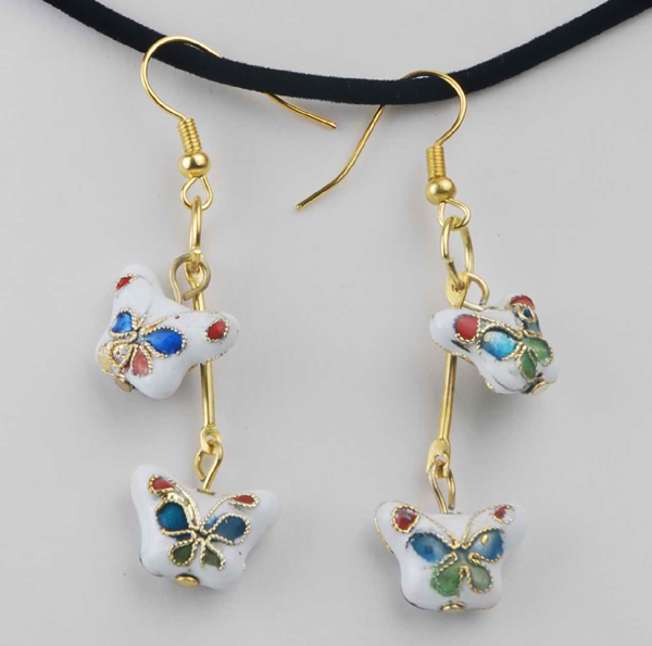 FYER0056  cloisonne earring