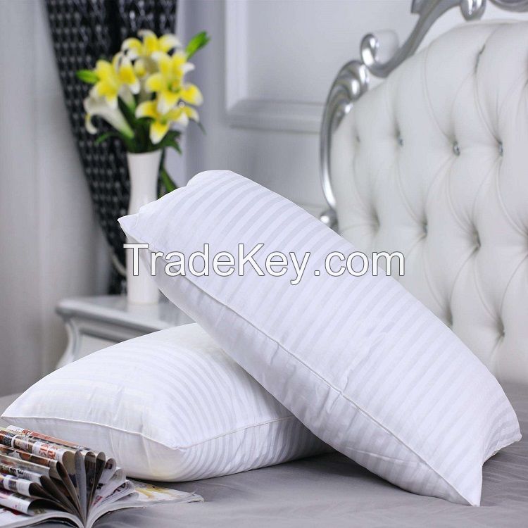 zhejiang pillow Comfortable polyester white plain pillow/ throw pillows