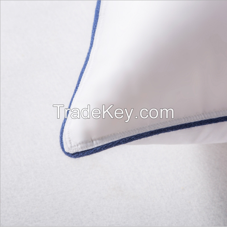 pillow cases 100% cotton bulk wholesale 100% cotton soft hotel down feather pillow/chillow pillow