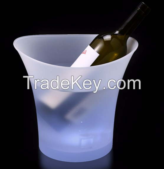 LED lighting ice bucket