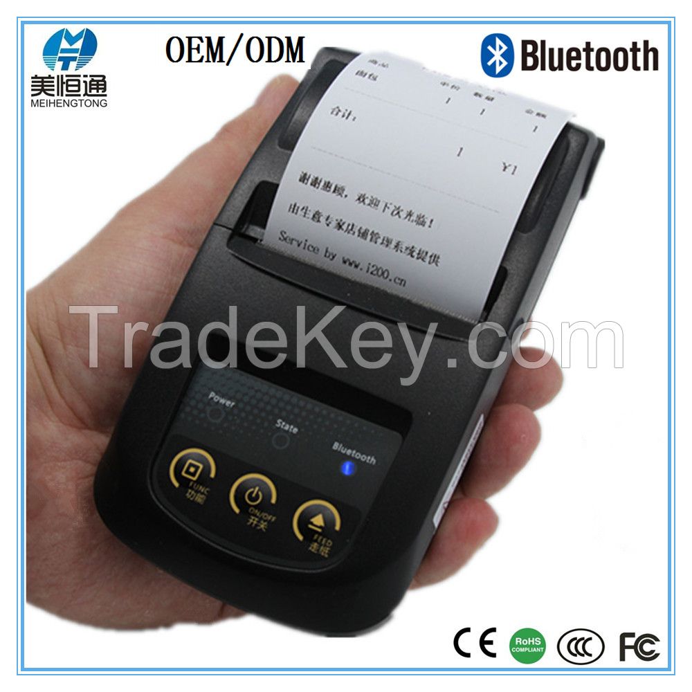 Cheap handheld 58mm Android Portable Bluetooth Thermal Printer