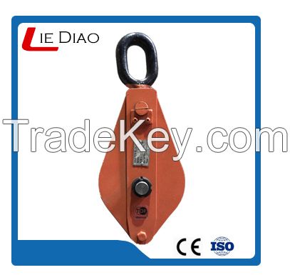 pulley block steel block wire rope block wheel rope lifting pulley