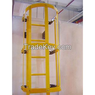 Chemical Resistance FRP/GRP/Fiberglass Cat Ladder