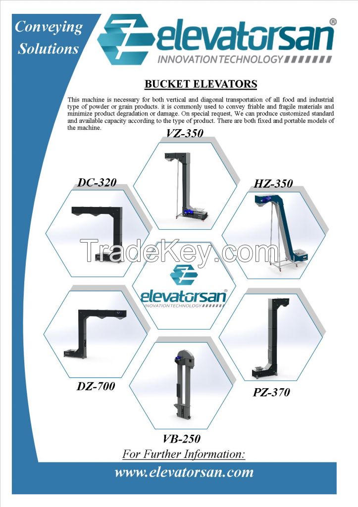 Z TYPE BUCKET ELEVATORS