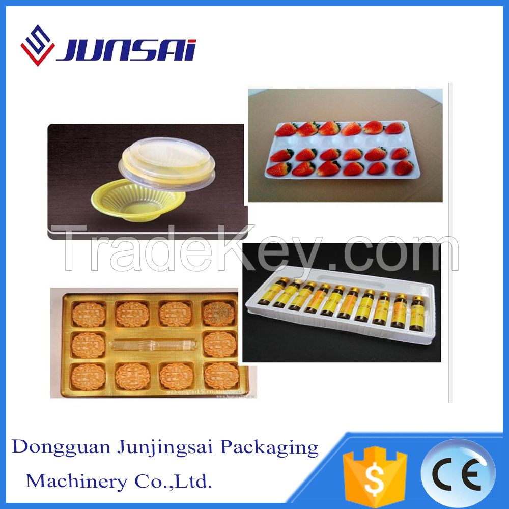 Automatic plastic disposable food container making machine