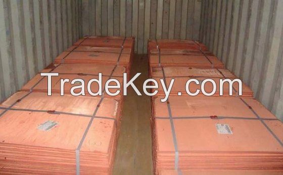 COPPER CATHODE SHEETS 99.99% PURITY