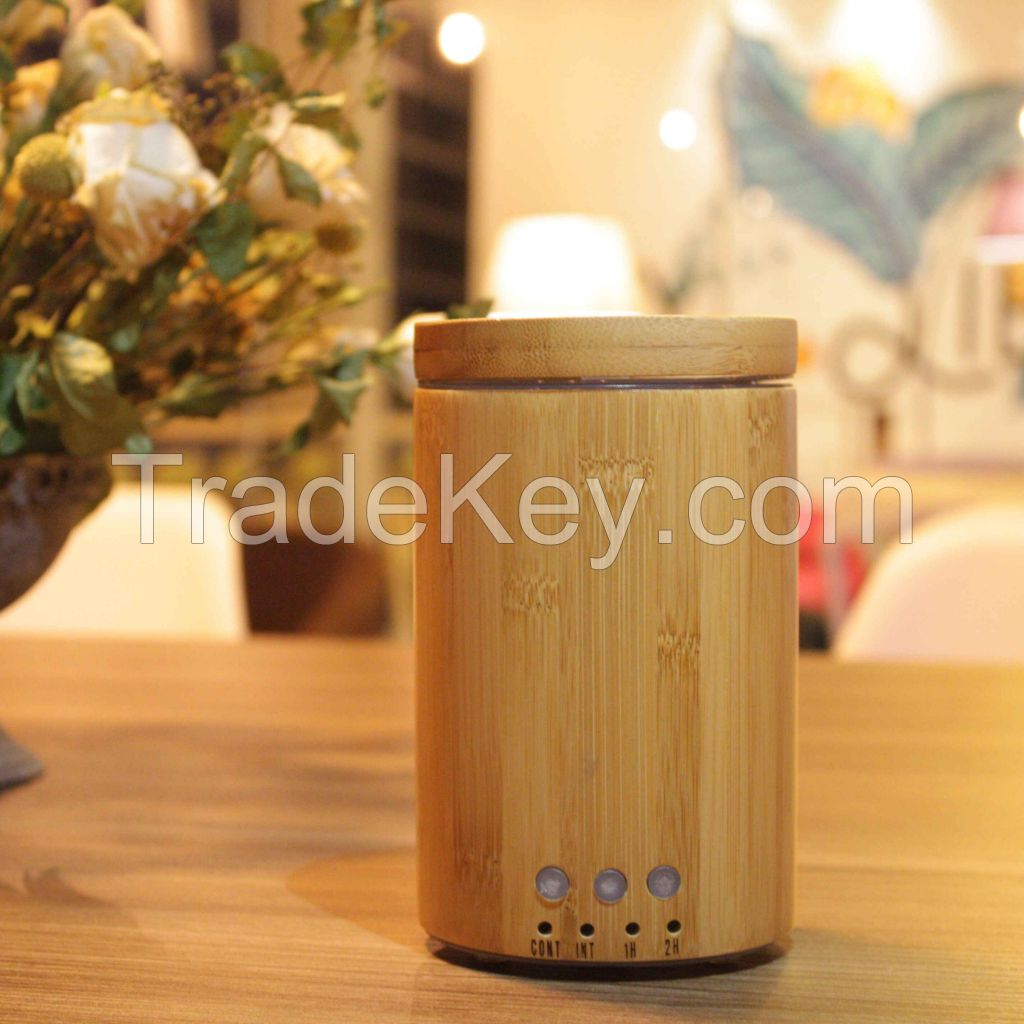 Bamboo ultrasonic aroma diffuser