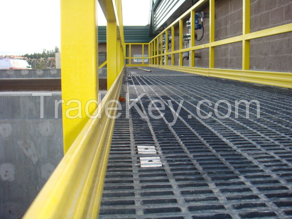 FRP/fiberglass walkway/ Floating walkway system//FRP grating ground