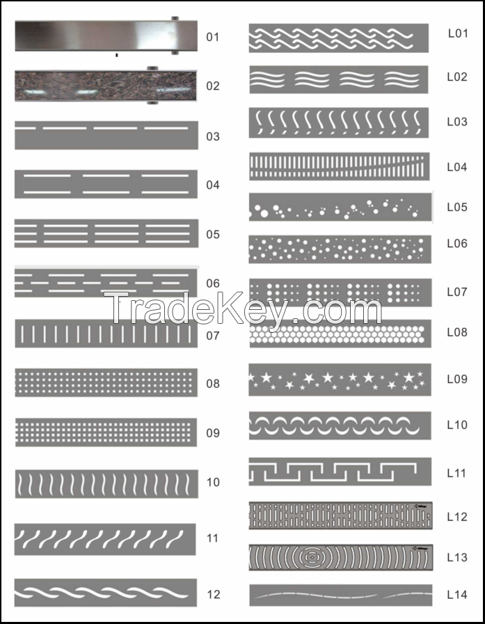 high quality stainless steel 304 shower drain